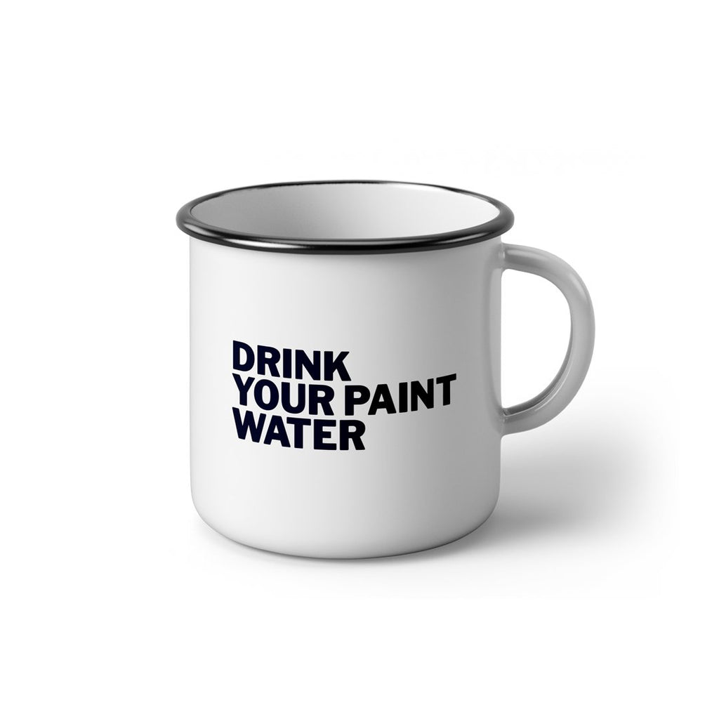Dicebreaker 'Paintwater' Enamel Mug
