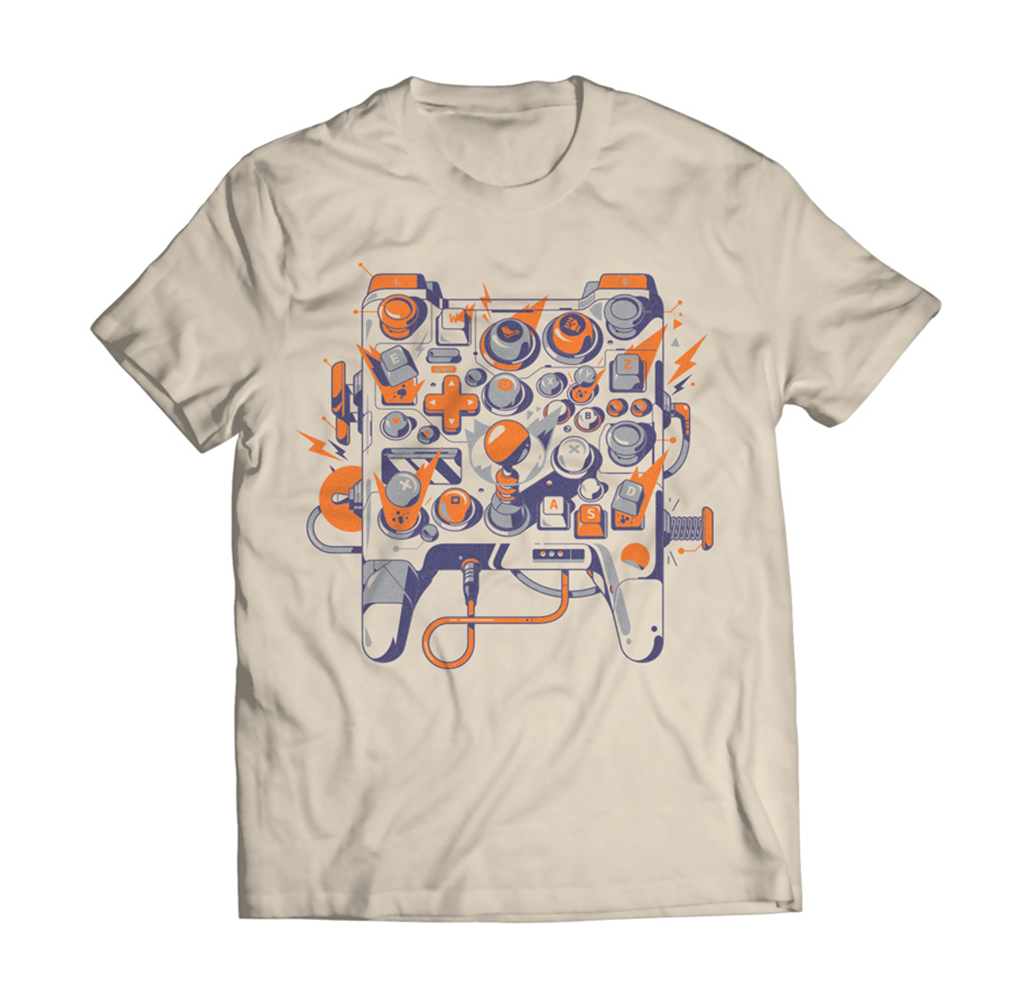 EGX Controller T-Shirt - Orange