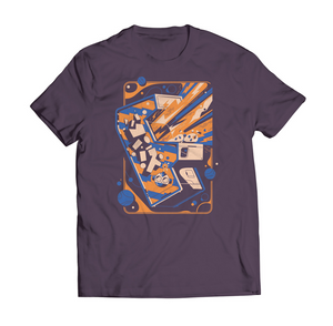 EGX Retro T-Shirt - Purple & Orange