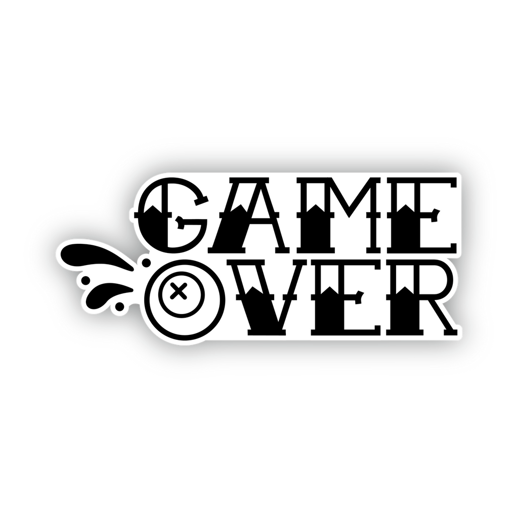Game Over Pin Badge